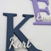 Personalisierbares Namensschild "Linea"