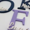 Personalisierbares Namensschild "Linea"