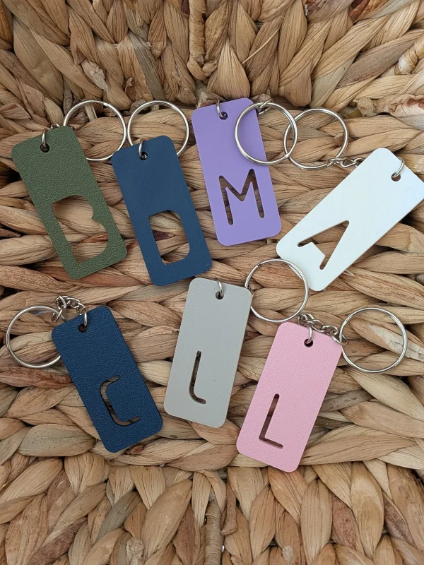 Personalisierbarer Schlüsselanhänger "Letter"