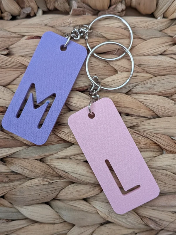Personalisierbarer Schlüsselanhänger "Letter"