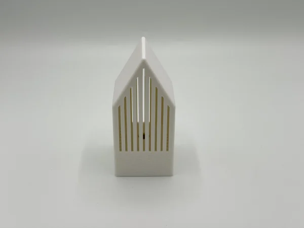 Japandi Teelichthaus "Hikari" - Windlicht für LED-Teelichter