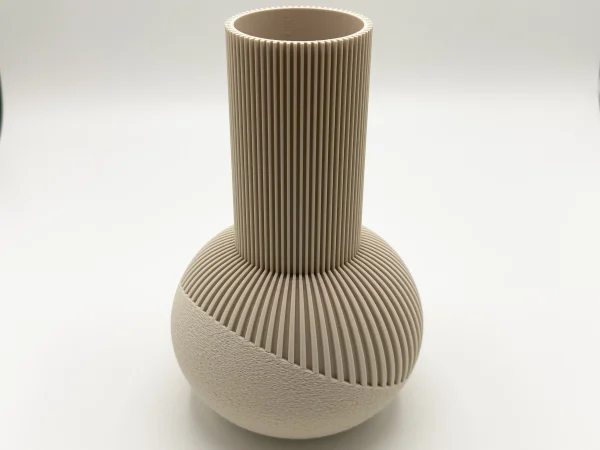 Japandi Vase "Tama" – 3D-gedruckte Designvase