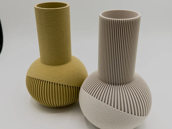 Japandi Vase "Tama" – 3D-gedruckte Designvase