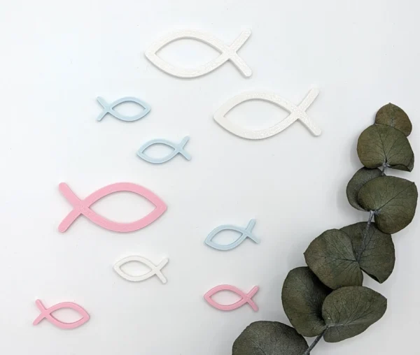 Streudeko „Sakana" - Fisch Tischdeko zur Kommunion & Konfirmation