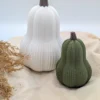 Deko-Kürbis Butternut „Hisago“ mit feiner Struktur-Oberfläche in Weiß und Grün