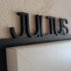 Türschild „Tetto“ - personalisiertes Türschild mit Wunschtext