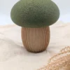 Deko-Pilz „Maru“ Größe Hoch mit grüner Hutkappe